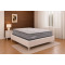 Colchão Ortobom Exclusive Sleep Casal Molas Ensacadas 138x188x32cm c/ Base Cama Box Casal Courino - Branco