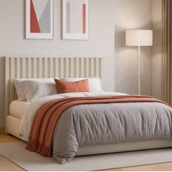 Cabeceira Vitoria Casal / Queen - Off White  Cabeceira Vitoria Casal / Queen - Off White