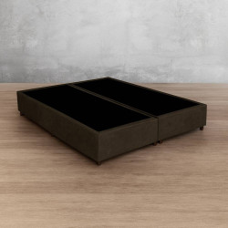 Base Box Queen 158x198x30 Linho - Bio Flex- Marrom
