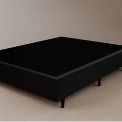 Base Cama Box Casal Courino – Preto Base Cama Box Casal Courino – Preto