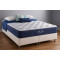 Base Box Queen 158x198x30 Courino - Ortobom - Branco + Colchão Patrão Queen158×198x31 Molas Ensacadas