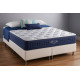 Base Box Queen 158x198x30 Courino - Ortobom - Branco + Colchão Patrão Queen158×198x31 Molas Ensacadas