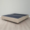 Base Box Queen 158x198x30 Linho - Bio Flex- Bege
