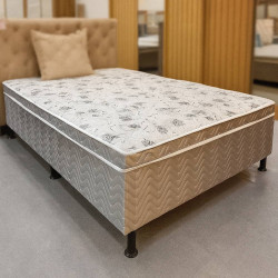 Cama Box Conjugada Casal Dackar 40X188X1,38 Cama Box Conjugada Casal Dackar 40X188X1,38