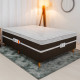 Cama Box Conjugado Casal Livina Molas 138x188