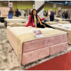 Colchão Casal Patroa dos Móveis 138×188x33 Molas Ensacadas Visco Gel - Sem Base – Anjos