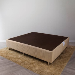 Base Box Casal 138x188x30 Sommier Camurça - Ortobom - Bege
