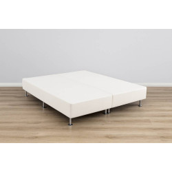 Box Bipartido Light Queen 158X198X24 – Ortobom - Branco