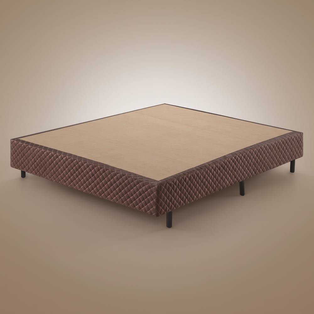 Base Casal Plus 138x188x40 - Sonoflet - Marrom