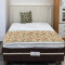 Cabeceira Vitoria Casal / Queen - Off White + Cama Box Conjugado Casal Livina 138x188