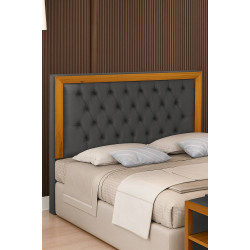Cabeceira Cama Box Casal 1.40 Imperial - Cinza