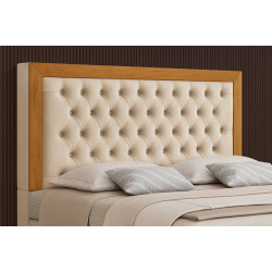 Cabeceira Cama Box Queen 1.60 Imperial - Bege Cabeceira Cama Box Queen 1.60 Imperial - Bege