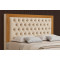 Cabeceira Cama Box  Casal 1.40 Imperial - Bege