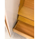 Guarda Roupa Solteiro Genebra c/ 4 Portas 2 Gavetas - Naturale/Off White