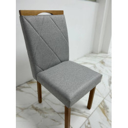 Cadeira Arezzo - Linho Cinza