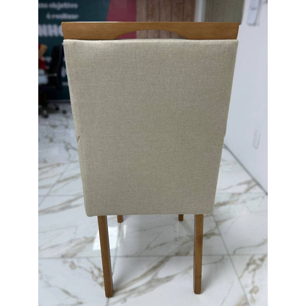 Cadeira Arezzo - Linho Bege