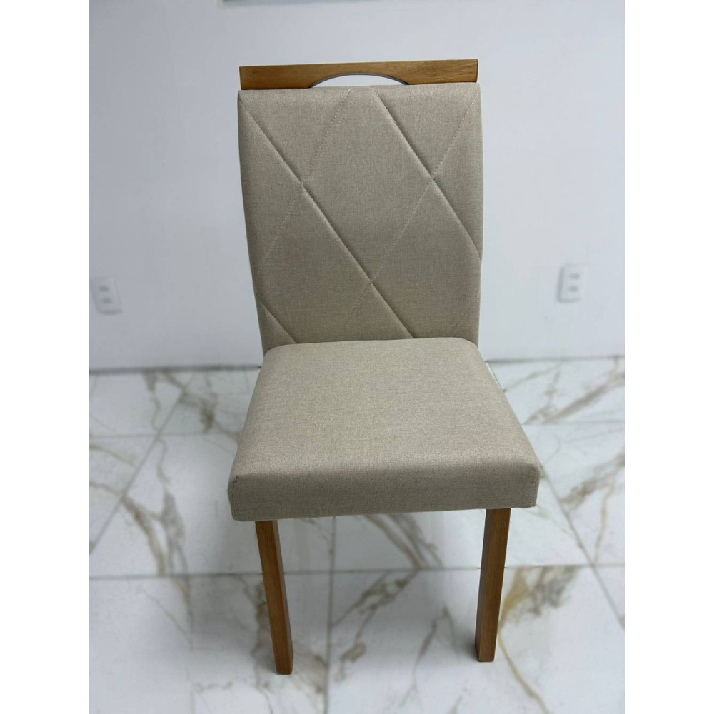 Cadeira Arezzo - Linho Bege