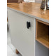 Rack Oslo para TVs até 70'' - Off White/Cinamomo