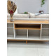 Rack Oslo para TVs até 70'' - Off White/Cinamomo