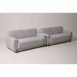 Conjunto Sofá 340 2 e 3 Lugares - Linho Brotas