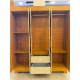 Guarda Roupa Casal Maya c/ 6 Portas 2 Gavetas - Cinamomo/Off White