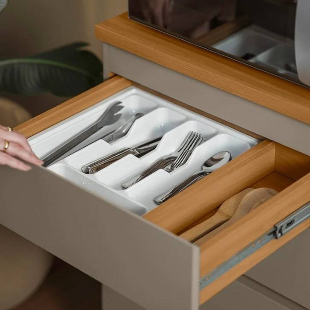 Kit Cozinha Compacta Austin 1.65 - Jequitiba/Gris Fosco