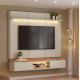 Painel Ferrara para Tvs até 70″ – Canela / Off White Fosco
