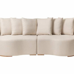 Sofá Orgânico 910 2x2 Lugares - Linho Milano