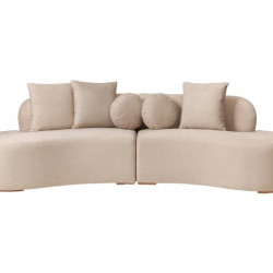 Sofá Orgânico 940 2x2 Lugares - Linho Milano