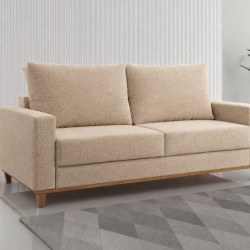 Sofá Living Italia 1,80 Linho - Juta