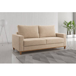 Sofá Living Italia 1,80 Linho - Juta