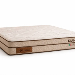 Colchão Diamante c/ Molas Ensacadas Casal 1,38 X 1,88 X 0,25
