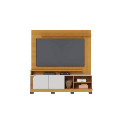 Estante Home Jurerê 1.8 para TVs de até 75" - Naturale/Off White