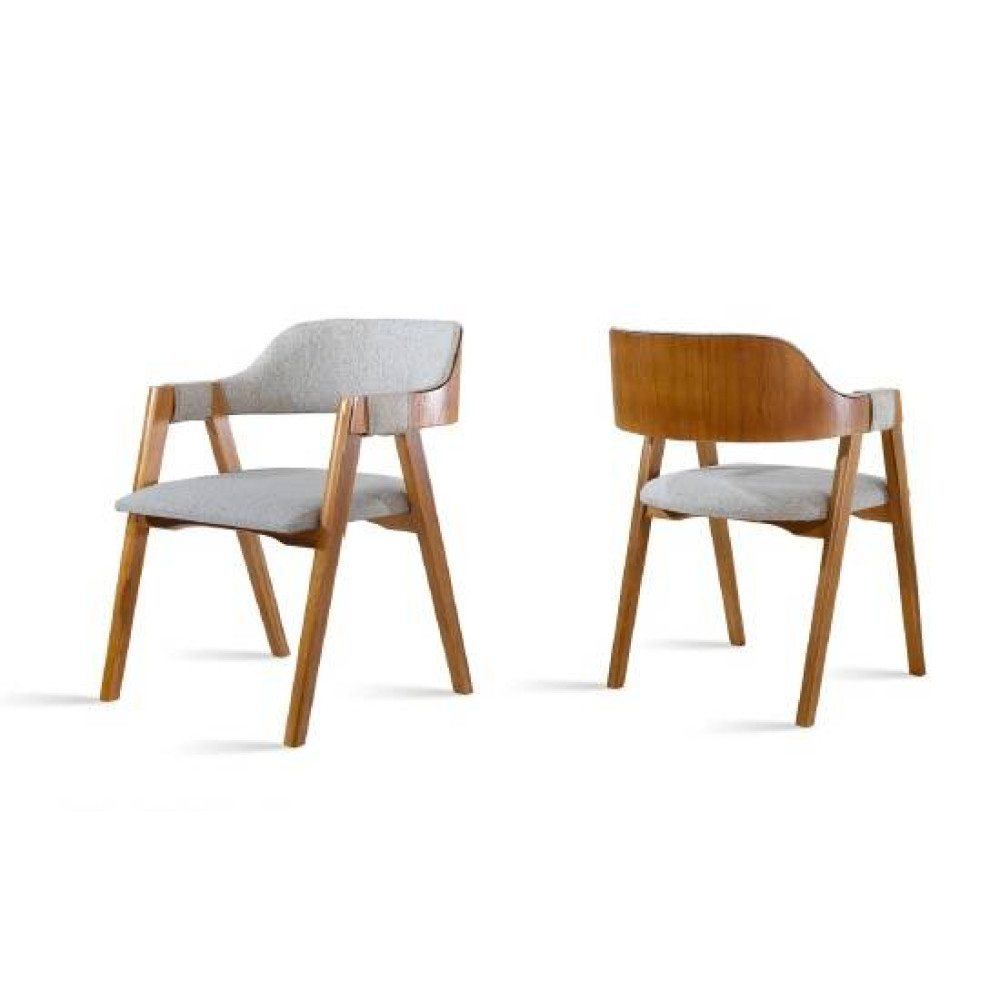 Cadeira Costa Rica - Linho Cinza