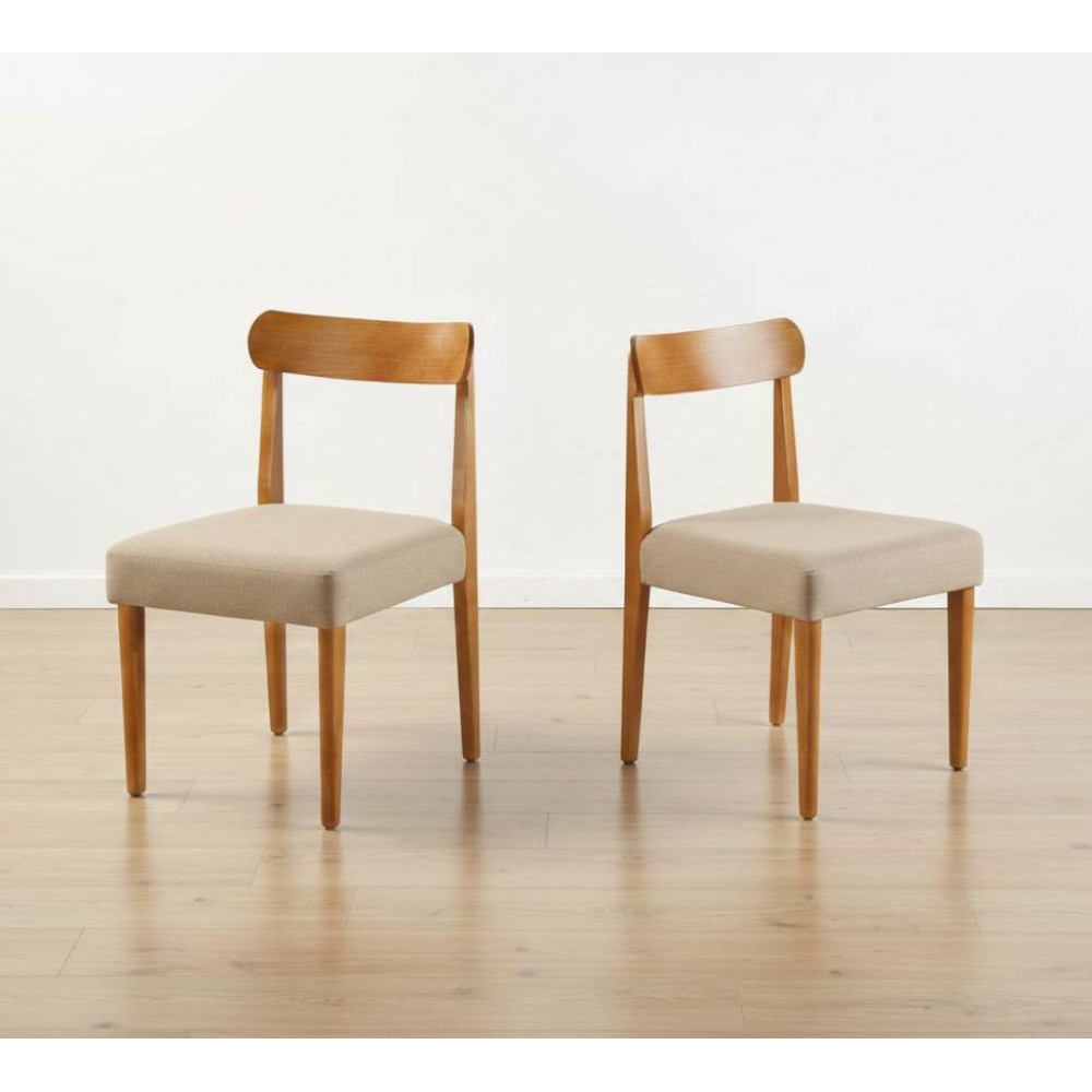 Cadeira Maragogi - Linho Bege