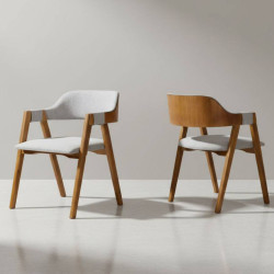 Cadeira Costa Rica - Linho Cinza