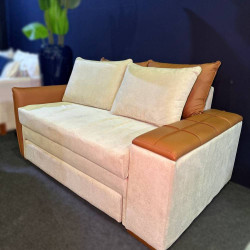 Sofá Cama Orion 1,53m - Bege