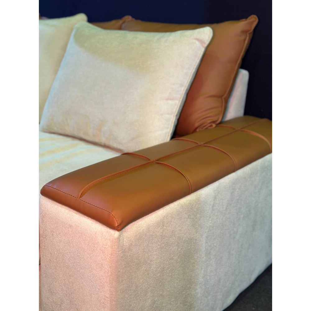 Sofá Cama Orion 1,53m - Bege