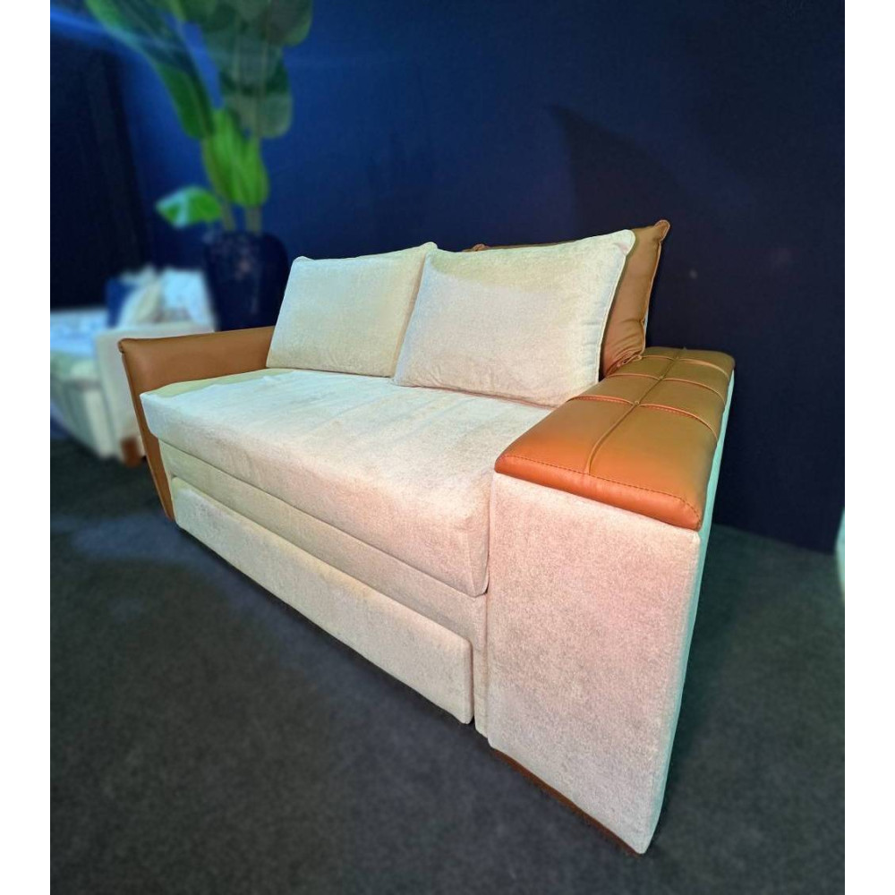 Sofá Cama Orion 1,53m - Bege