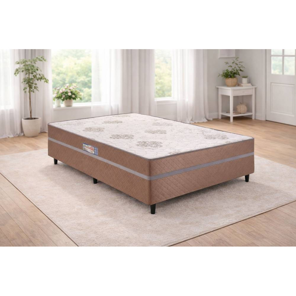 Cama Box Casal Ortopédica Açucena 138x188
