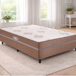 Cama Box Casal Ortopédica Açucena 138x188