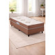 Cama Box Solteiro Açucena 88x188x46cm - Marrom