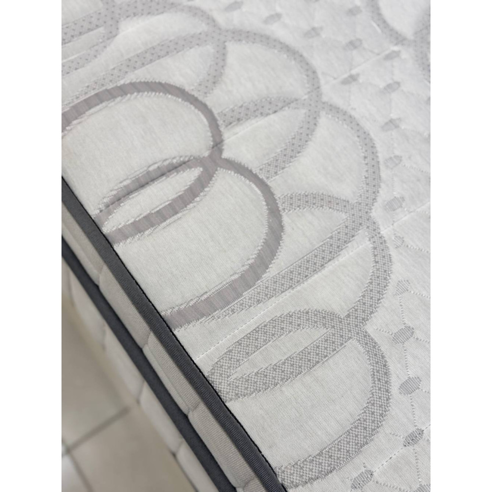 Colchão Ortobom Exclusive Sleep Casal Molas Ensacadas 138x188x32cm c/ Base Cama Box Casal Courino - Branco