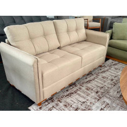 Sofá Living Riviera 1,80 Linho - Bege