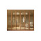Guarda Roupa Casal Nova Iorque Glass c/ 6 Portas 6 Gavetas - Nature