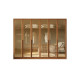 Guarda Roupa Casal Nova Iorque Glass c/ 6 Portas 6 Gavetas - Nature