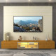 Home Luminare Reflecta 217 Sem Torre c/ Led para Tv até 85" - Off White/Naturale