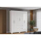 Guarda Roupa Casal Maya c/ 6 Portas 2 Gavetas - Branco 