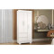 Guarda Roupa Solteiro Maya c/ 3 Portas 2 Gavetas - Branco