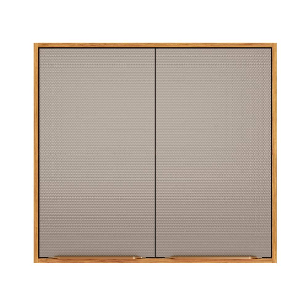 Armário Aéreo 80cm c/ 2 portas Plena - Cinamomo Touch/Nude